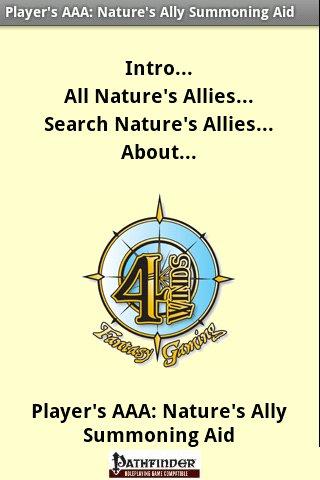 Player's AAA: Nature's Ally