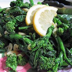 Broccoli Rabe with Roasted Peppers