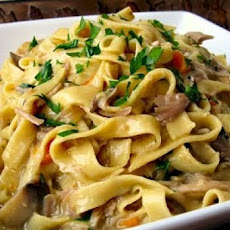 After Thanksgiving Turkey and Noodles
