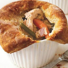 Mini Chicken Pot Pies with Bacon and Marjoram
