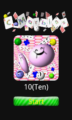 C-Marbles Card [10 Ten ]