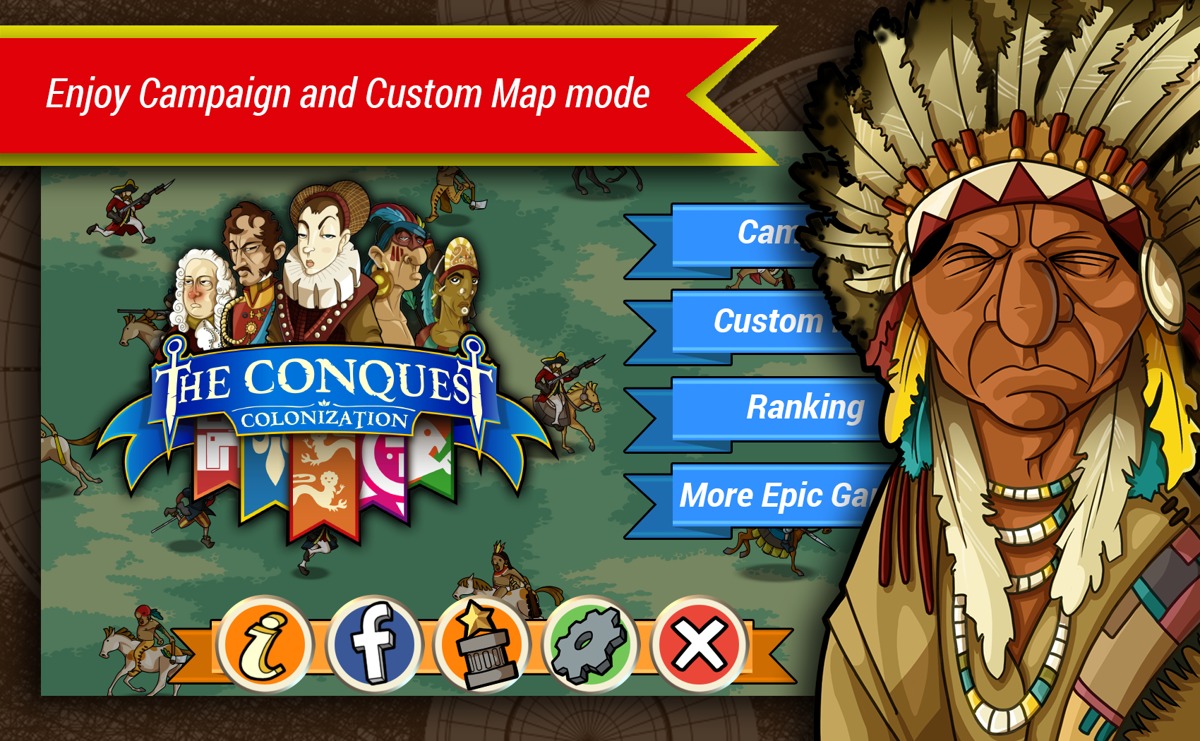 Android application The Conquest: Colonization screenshort
