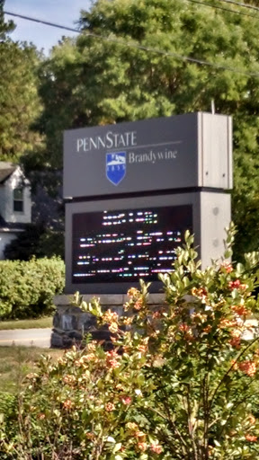 Penn State Brandywine Main Entrance