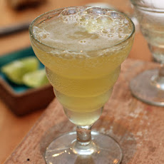 Pineapple-Ginger Sparkling Wine Cocktail