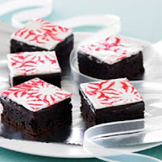 Peppermint-topped Brownies