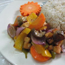 Lychee and Pineapple Stir-Fry Sauce