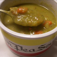 Leftover Holiday Ham & Split Pea Soup