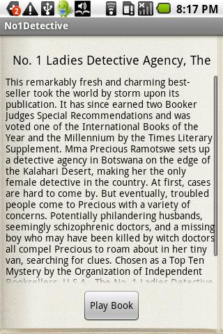 No. 1 Ladies Detective Agency
