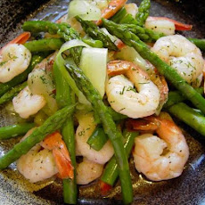 Asparagus, Prawn and Dill Salad