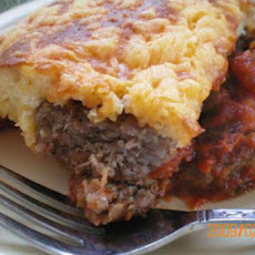 Upside-Down Sausage Pizza Bake