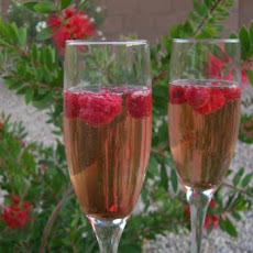 Raspberry Chambord Bellini