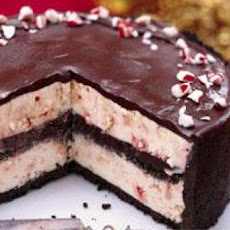 Chocolate-Peppermint Ice Cream Cake