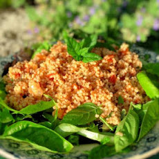 Tomato and Basil Couscous Salad