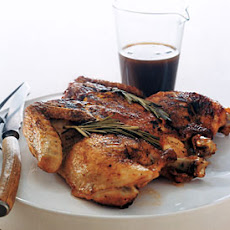 Chicken with Black-Pepper Maple Sauce