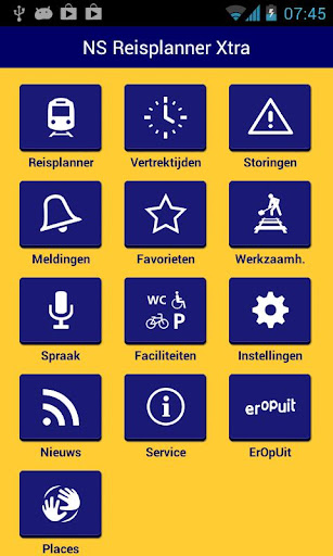 ns-reisplanner-xtra for android screenshot