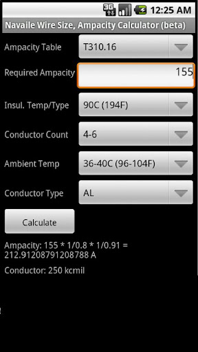 Electrical Calculator