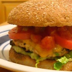 Green Chili Chicken Burgers