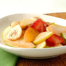 Fresh Fruit Salad with Nutmeg-Cinnamon Syrup