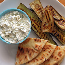 Nigel Slater's Grilled Eggplant with Creamed Feta