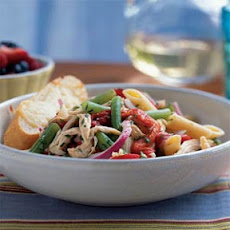 Chicken-Penne Salad with Green Beans
