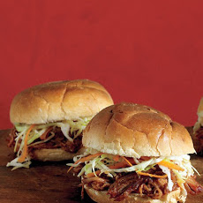 Pulled-Pork Sandwiches with Coleslaw