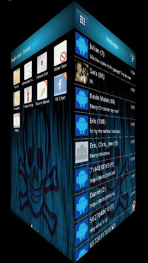 Evil ICS HD GoSMS Theme