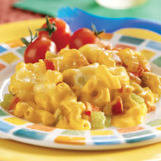 No Boiling Mexicali Mac & Cheese Bake