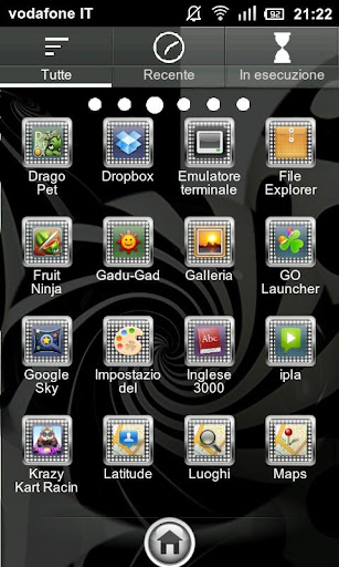 【免費個人化App】Black White GO Launcher EX The-APP點子