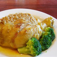 Honey Drizzled Curry Mustard Chicken