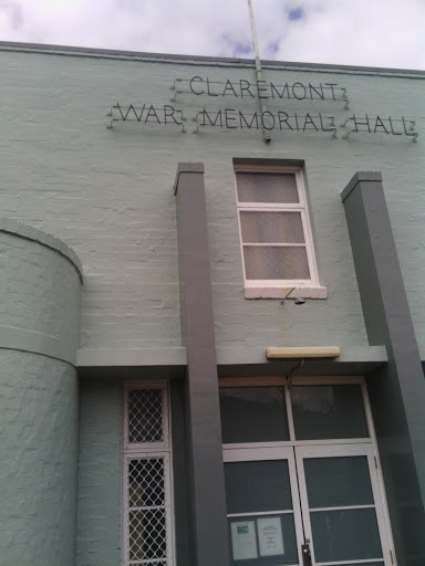 Claremont War Memorial Hall  