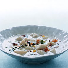 Scallop Chowder with Bacon