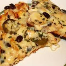 Black and White Pizza