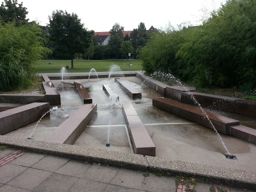 Springbrunnen im Vahrenwalder Park
