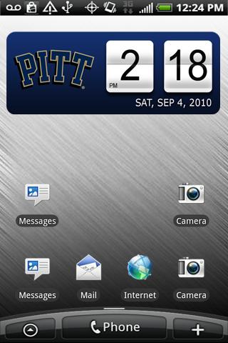 Pittsburgh Panthers Clock