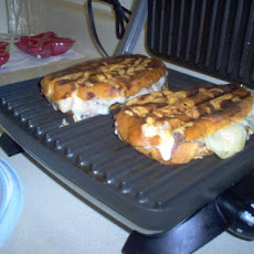 Vicki's Leftover Steak Panini