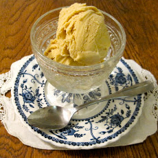 Butternut squash ice cream, Philadelphia style