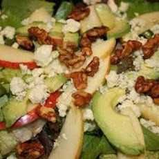 Apple Avocado Salad with Tangerine Dressing