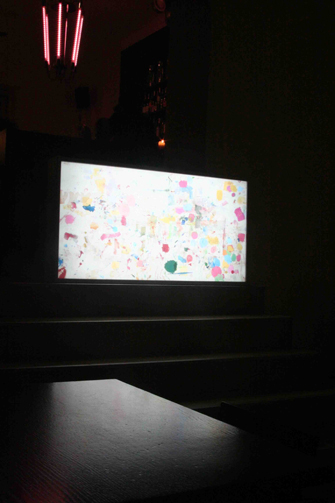 Aesthetics of Process:
Light Box Installation.
2006