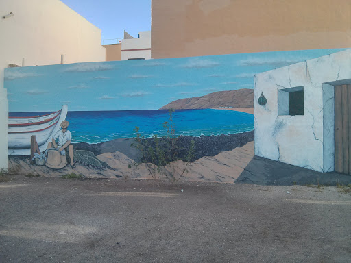 Gran Tarajal Painted Wall