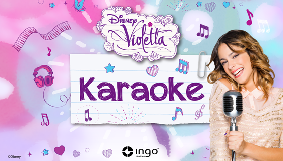 Android application Karaoke Violetta screenshort