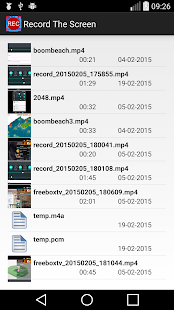 How to mod Record The Screen patch 1.0 apk for bluestacks