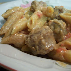 Penne and Italian Sausage