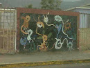 Mural Los Perwetas