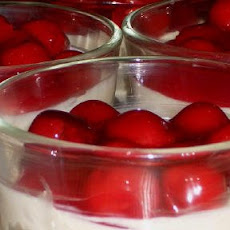 Low-Carb No-Bake Cherry Cheesecake