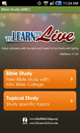 Bible Study Mini Bible College