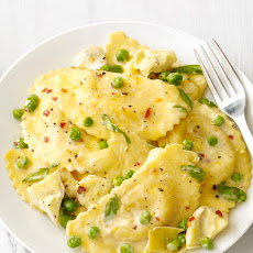 Agnolotti With Artichoke Sauce
