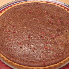 Chocolate Mousse and Pink Peppercorns Tart