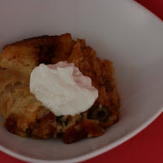Slow Cooker Cheese Enchilada Stack