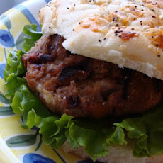 Mango Chutney and Havarti Turkey Burgers