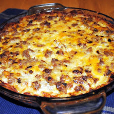 Cheesy Sausage and Egg Casserole